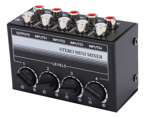 Minicontrolador Pasivo Estéreo Signal Mixer, Hub De 4 Canale