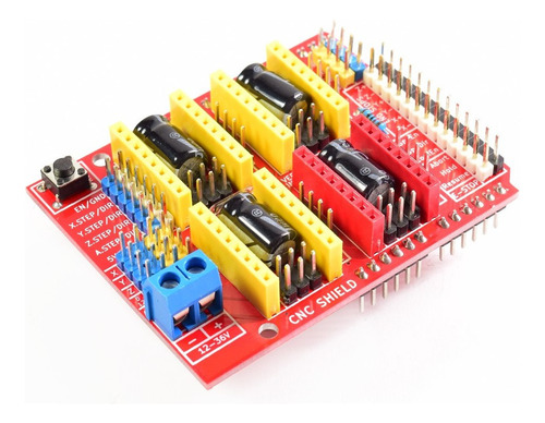  Cnc Shield V3.0 Arduin Para Cnc´s Y Grabadores Laser Uno