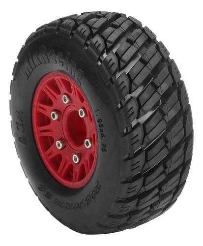 Neumáticos Para Camiones Rc Short Course, Color Rojo, 113 Mm
