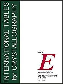 International Tables For Crystallography,volume E Subperiodi