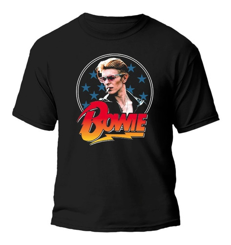 Remera David Bowie Diseño Único 100% Algodón Premium