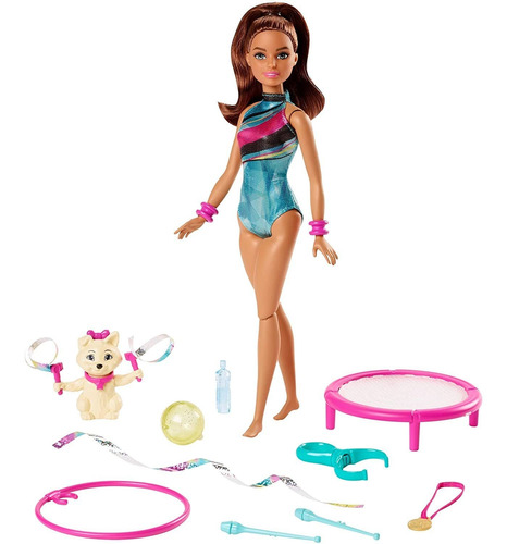 Barbie Dreamhouse Adventures Teresa Spin 'n Twirl Gymnast Mu