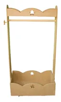 Comprar Perchero Disfraces 125x60x30 Cm. Madera Niños Jugar Deco