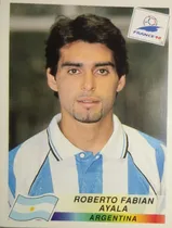 Comprar Figurita Selección Argentina R. Ayala Mundial Francia 1998