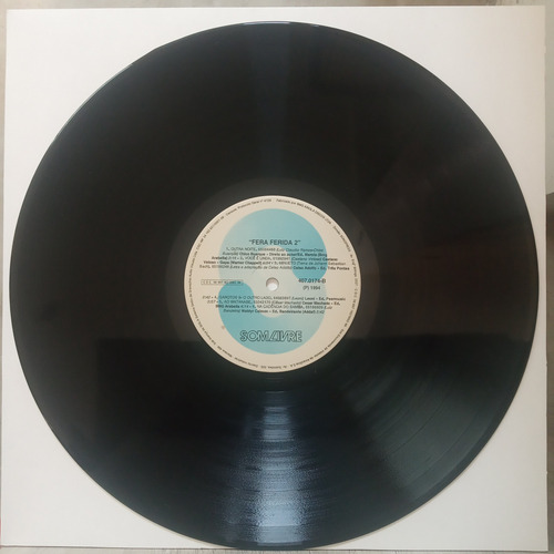 Fera Ferida - Volume 2 Lp Disco Vinil Novela Trilha Sonora (Usado)
