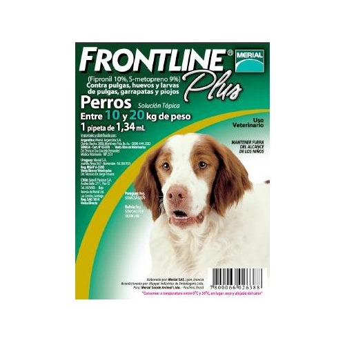 Frontline Pipeta Para Perros 10-20kgs 