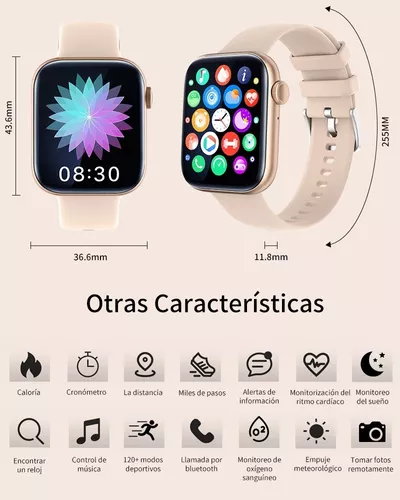 Reloj Inteligente Mujer Smart Watch P45 Bluetooth Call 1.81