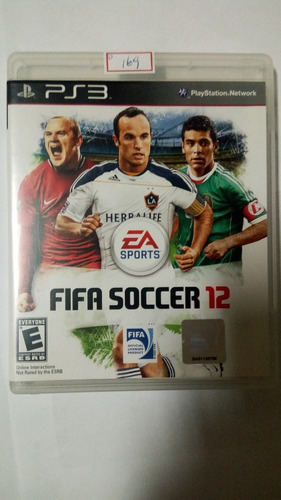 Jogo Sony Ps3 Fifa 12 Original Lote169