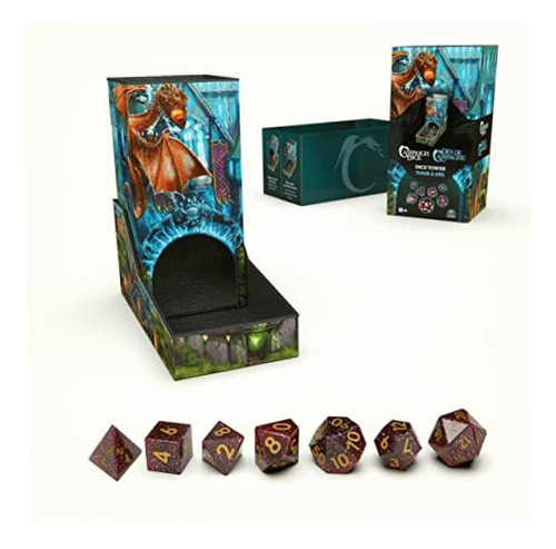 Spin Master Games Torre De Dados De Campaña, Portátil, 7