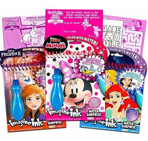 Disney Minnie Mouse Paint With Water Super Set For Kids Tod