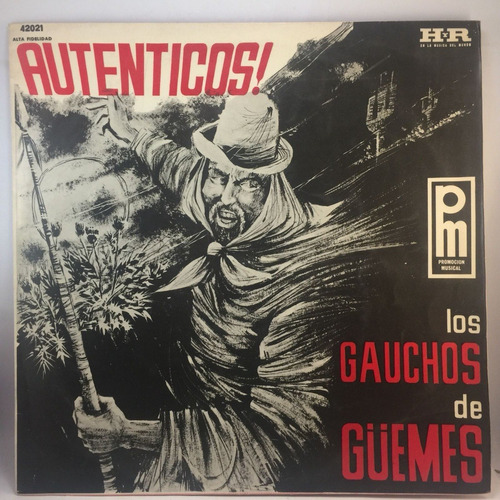 Los Gauchos De Guemes - Autenticos - Folklore Lp