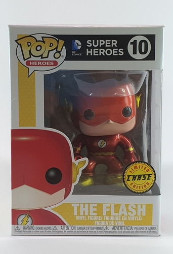 Funko Pop The Flash Chase Dc Metallic