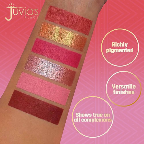 Paleta De Maquillaje The Blushed Rose By Juvia's Bmakeup