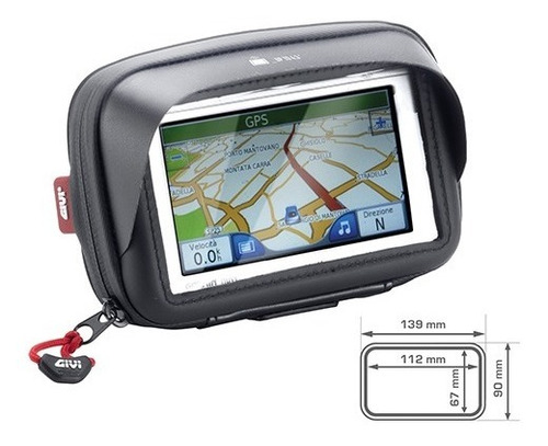 Imagen 2 de 7 de Porta Celular Gps Moto Givi Motoscba