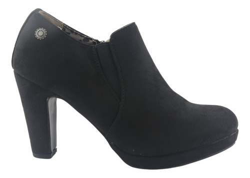 Botin Chalada Mujer Plataform-8 Negro Casual