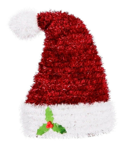 Gorro 14cm Papa Noel Santa Adorno Deco Navideña Navidad