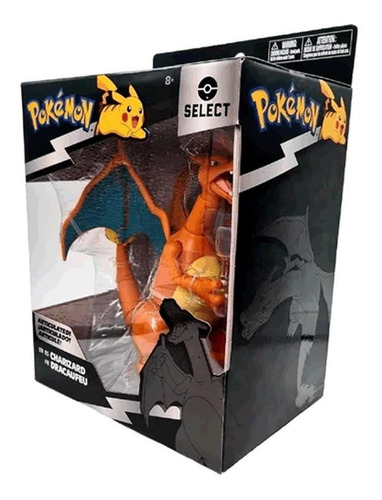 Pokémon Charizard Jazwares Select Figura Articulada Sunny