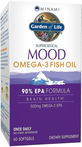 Garden Of Life Omega-3 Fish Oil 90% Epa 60 Softgels