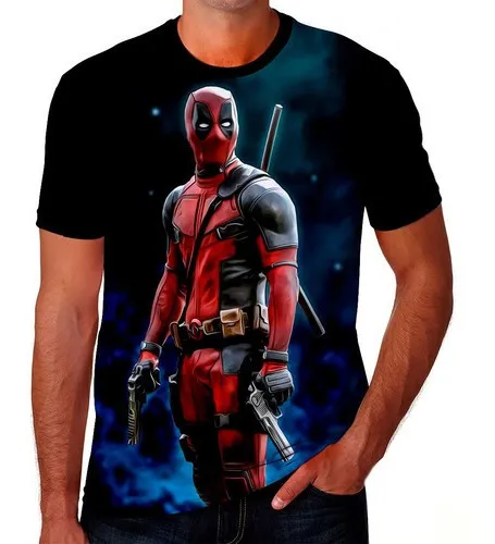 Camiseta Camisa Deadpool S rie A o Temporada Com dia Hd 03