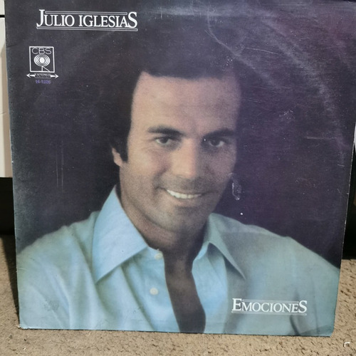 Disco Lp Julio Iglesias-emociones, Cbs, K