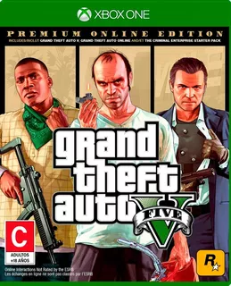 Gta Grand Theft Auto 5 Premium Edition Xbox One