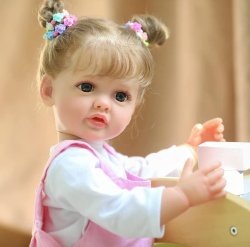 Bebe Reborn Original Vinilo Completo Isabela Doll