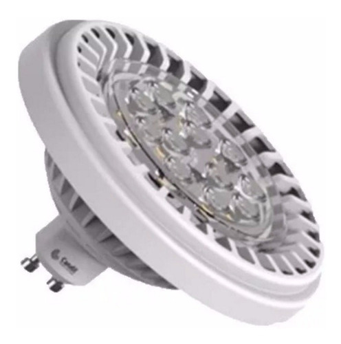Foco led Candil LGU-1212L Ar111 color blanco frío 12W 220V 6500K 1055lm