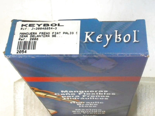 Manguera Freno Delt Fiat Siena Palio Keybol 2054