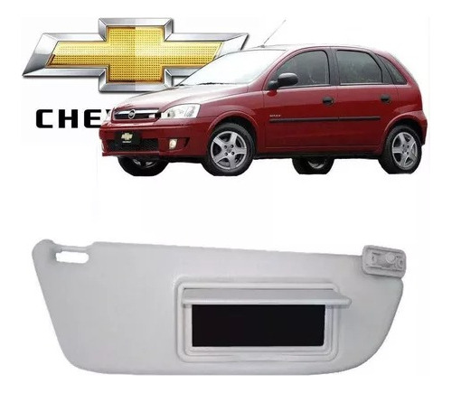Quebra Sol Corsa Maxx 2002 A 2012 Com Espelho Direito