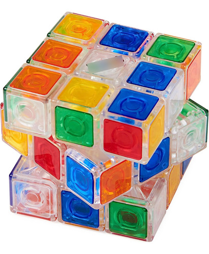 Cubo Rubik's Rompecabezas Cristal Original De Spin Master