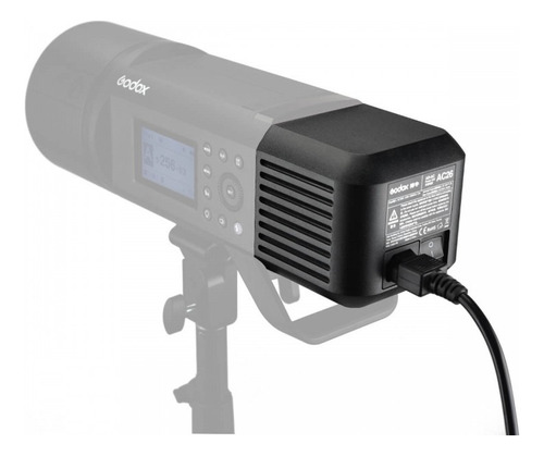 Adaptador Ca Para Flash Exterior Ad600pro Witstro Godox Ac26