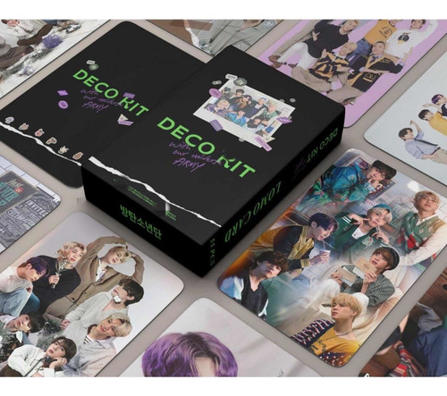 55 Photocards Bts - Deco Kit 2022 Lomocards