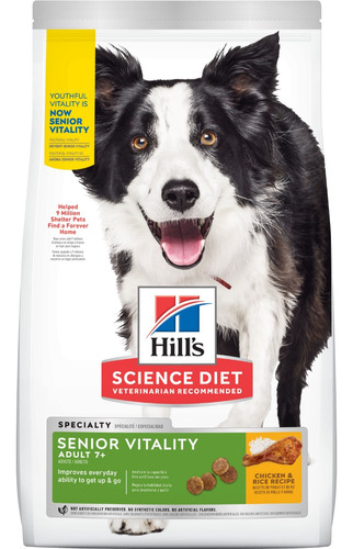 Hill's Science Senior Vitality 7+ Alimento Para Perro 5.7 Kg