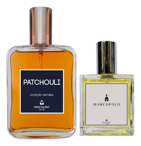 Kit Perfume Masculino - Patchouli 100ml + Marcopolo 30ml
