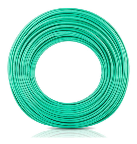 Cable Thw Iusa Calibre #12 100m Verde Iusa