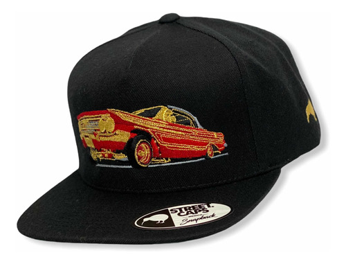 Gorra Yupoong Classico Impala 1961 Colores Rojo Dorado