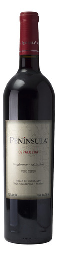 Pack De 2 Vino Tinto L.a. Cetto Peninsula Espaldera 750 Ml
