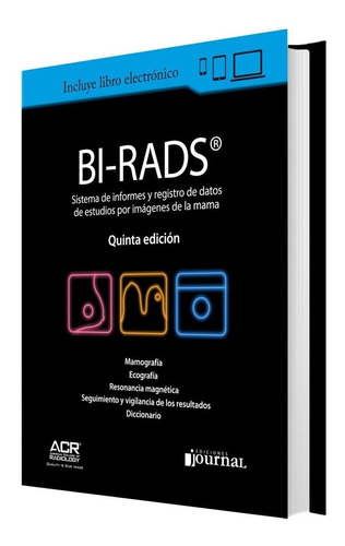 Bi-rads 5ed 2018 Nuevo Original Envíos T/país