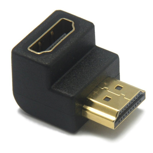 Adaptador Hdmi Hembra A Hdmi Macho Codo 90° Grados V1.4