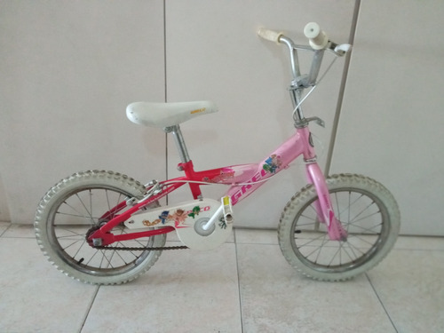 Bicicleta Rin 14 Para Niña  Marca Greco Usada