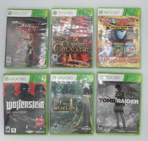 Imagen 4 de 9 de Xbox 360 Juegos Nuevos Originales Y Sellado C/u A 100 Soles!