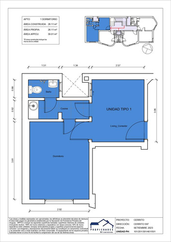 Venta Apartamento De Un (1) Dormorio Con Renta. Ciudad Vieja. Renta Anual 7%