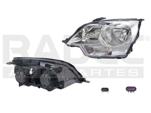 Faro Cv Captiva 08-15 Original Izq