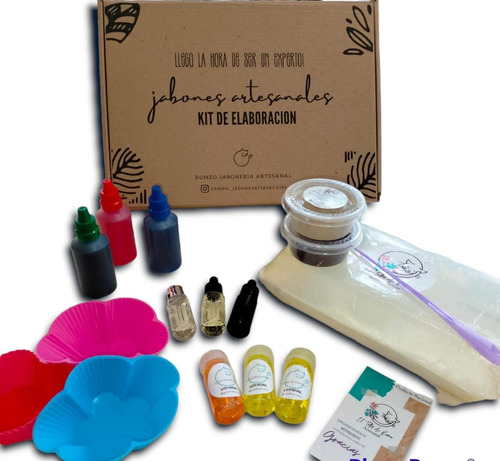 Kit De Elaboración De Jabones 