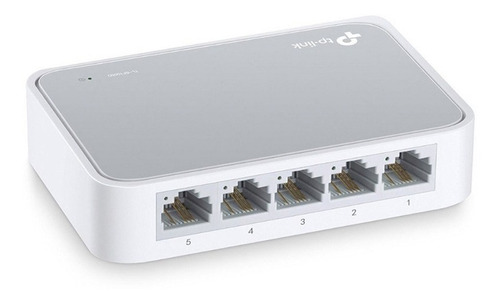 Imagen 1 de 7 de Switch Tp Link 5 Puertos 10/100 Mbps Ethernet