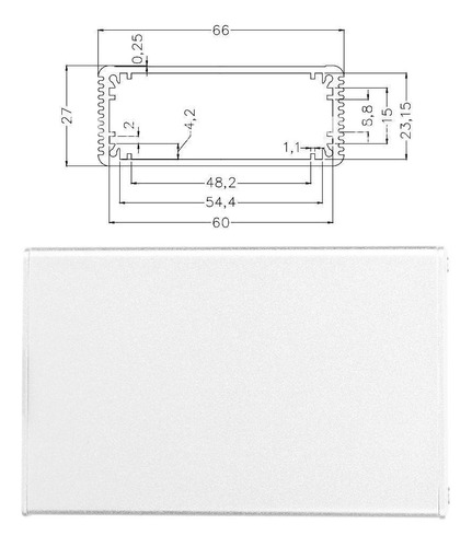 Caja De Refrigeración De Aluminio Integrada Para Circuit Bo