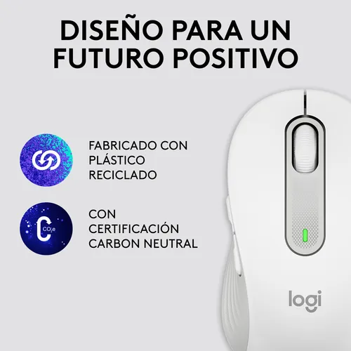 Logitech Mouse Inalámbrico Signature M650 L, Bluetooth