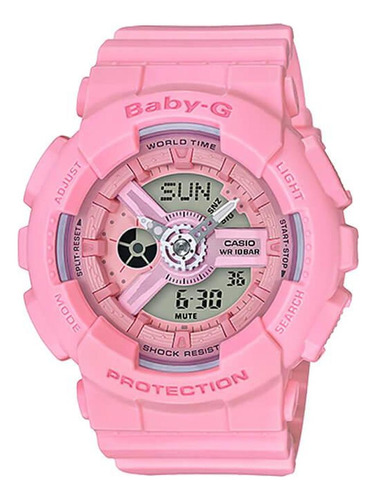 Reloj Baby-g Digital-análogo Mujer Ba-110-4a1