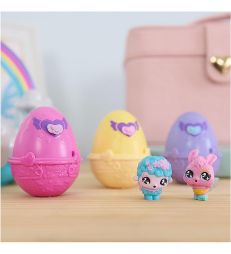 Juego De Pascua Hatchimals Vivo Con 6 Figuras Mini Y 3 Huevo