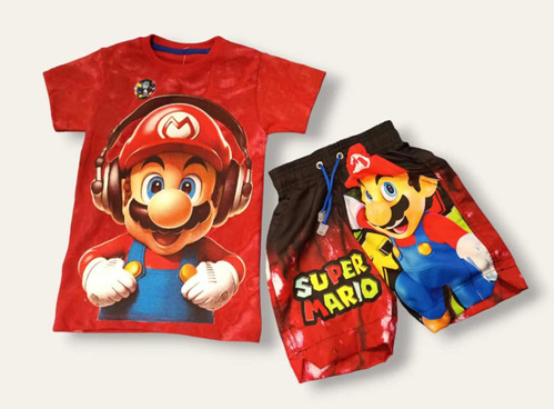 Conjuntos Para Niños Mario Bros